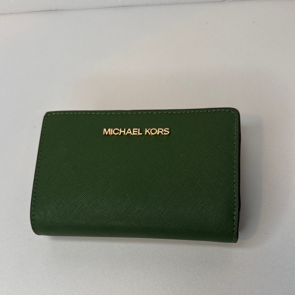 Michael Kors Forest Green Card Holder
